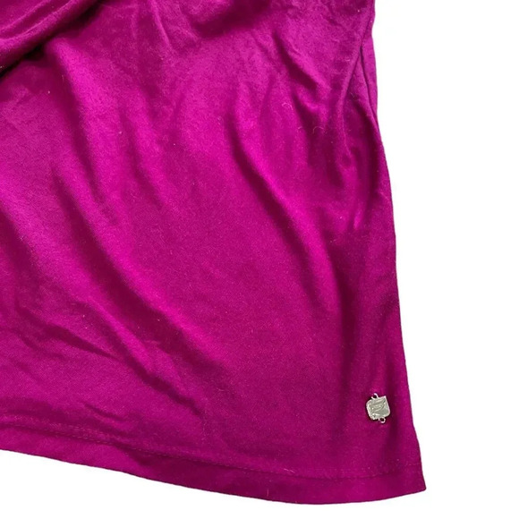 Fabletics Purple Draped Cross Over Wrap Workout Tank XS - Picture 4 of 6